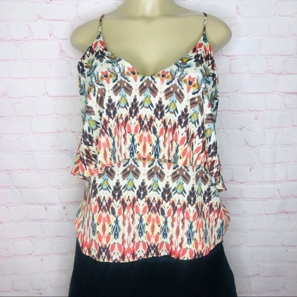 Aqua  camisole with adjustable straps - Picture 1 of 5